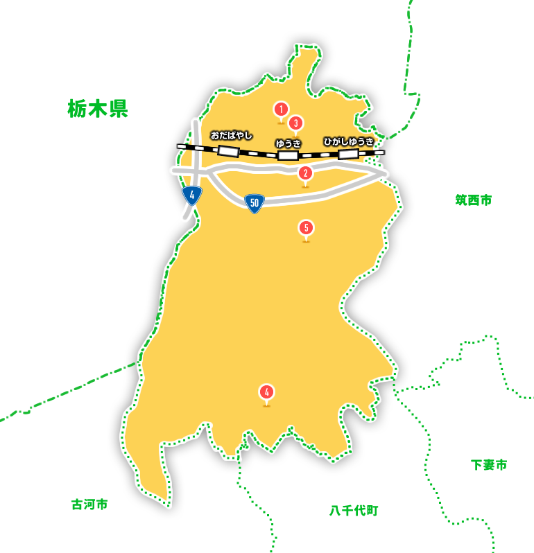 結城市マップ